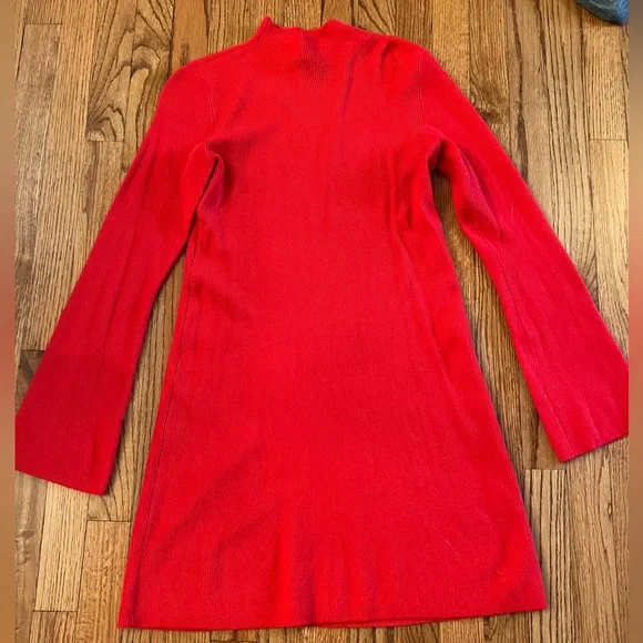 express red sweater dress Feeling The Love Red Embellished Sweater Dress, X-Large - The Mint Julep Boutique